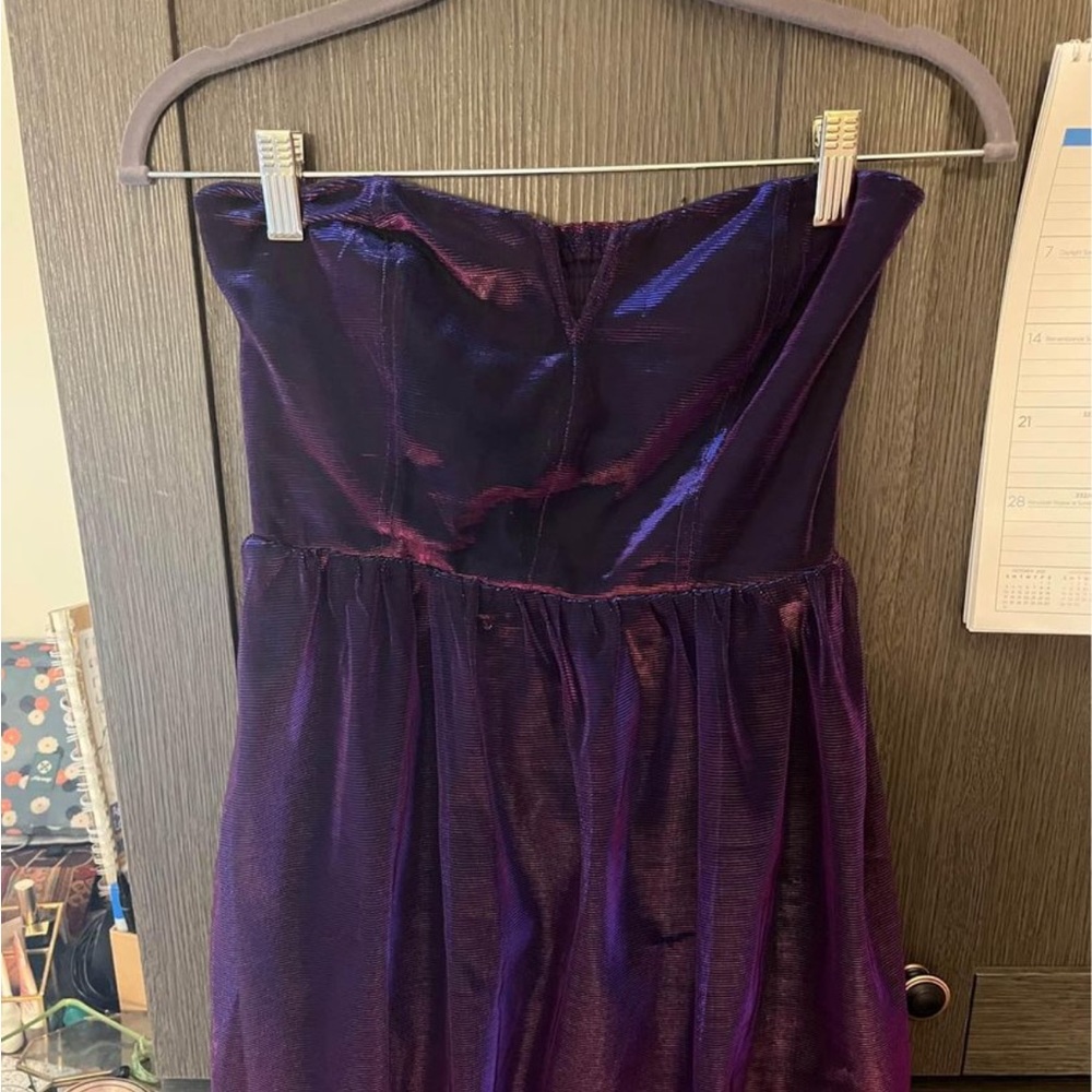 Strapless Irridescent Dress
